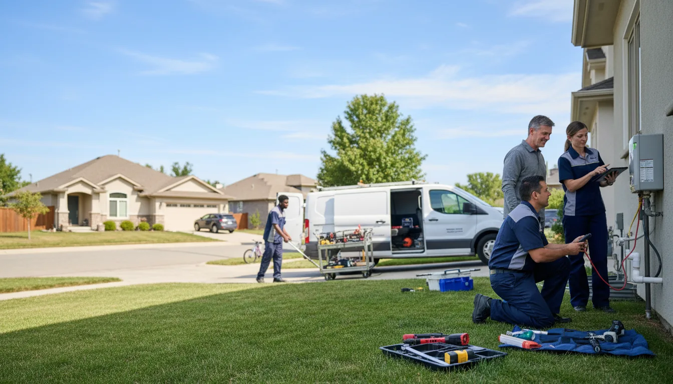 Tankless water heater service in North Versailles, PA